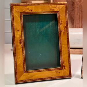 🤎Addison Ross Luxury Burl Wood Picture Frame 4x6 | Made in England